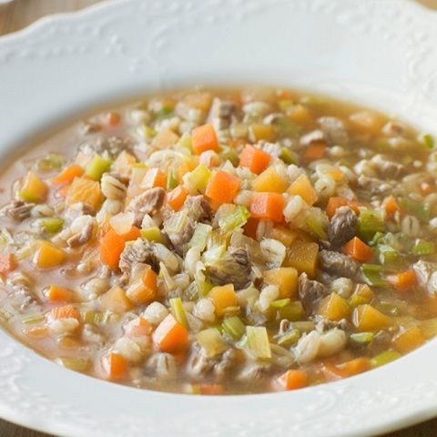 Soup prepared with barley (500 gr.)