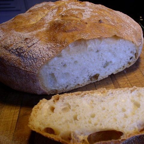 Tuscan bread without salt Wheat