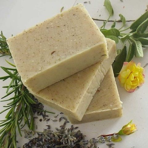 Soap donkey / lavender 100g [cut]