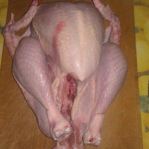 Rump sliced ​​turkey