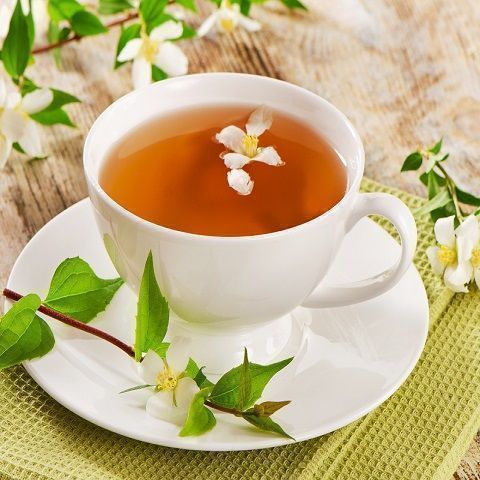 Tè verde al gelsomino in cestino - Sri lanka