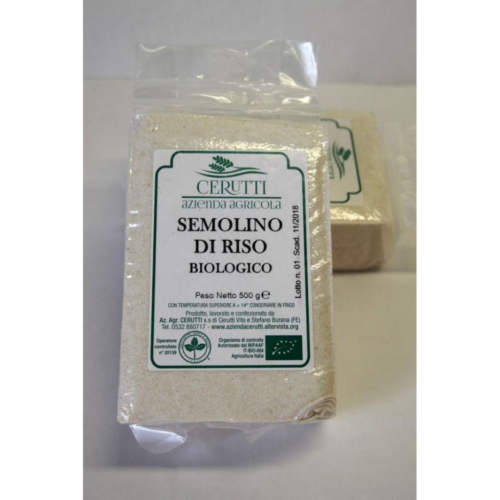 Semolina Bio rice