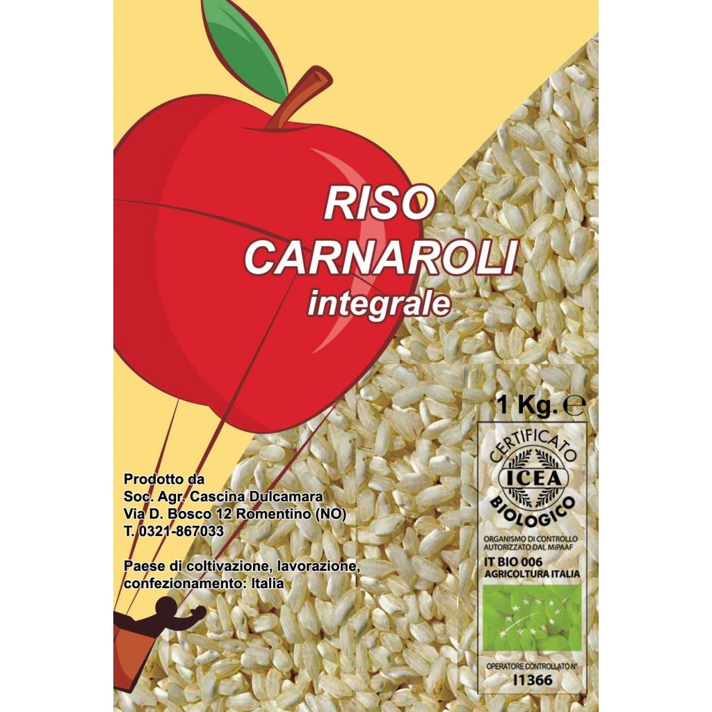 Integral Carnaroli rice (1 Kg)
