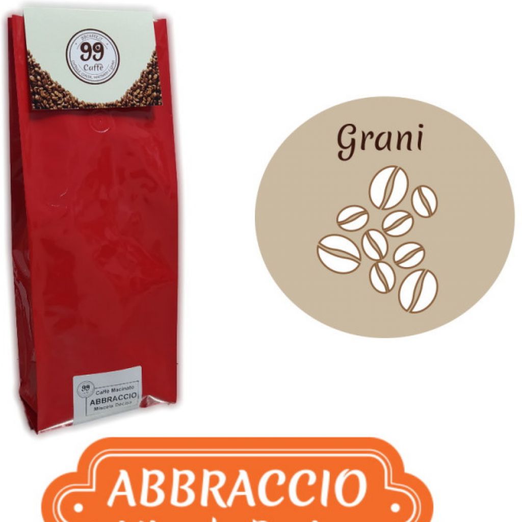 Caffè in Grani - Miscela Abbraccio - 1000 g - 99 Caffè
