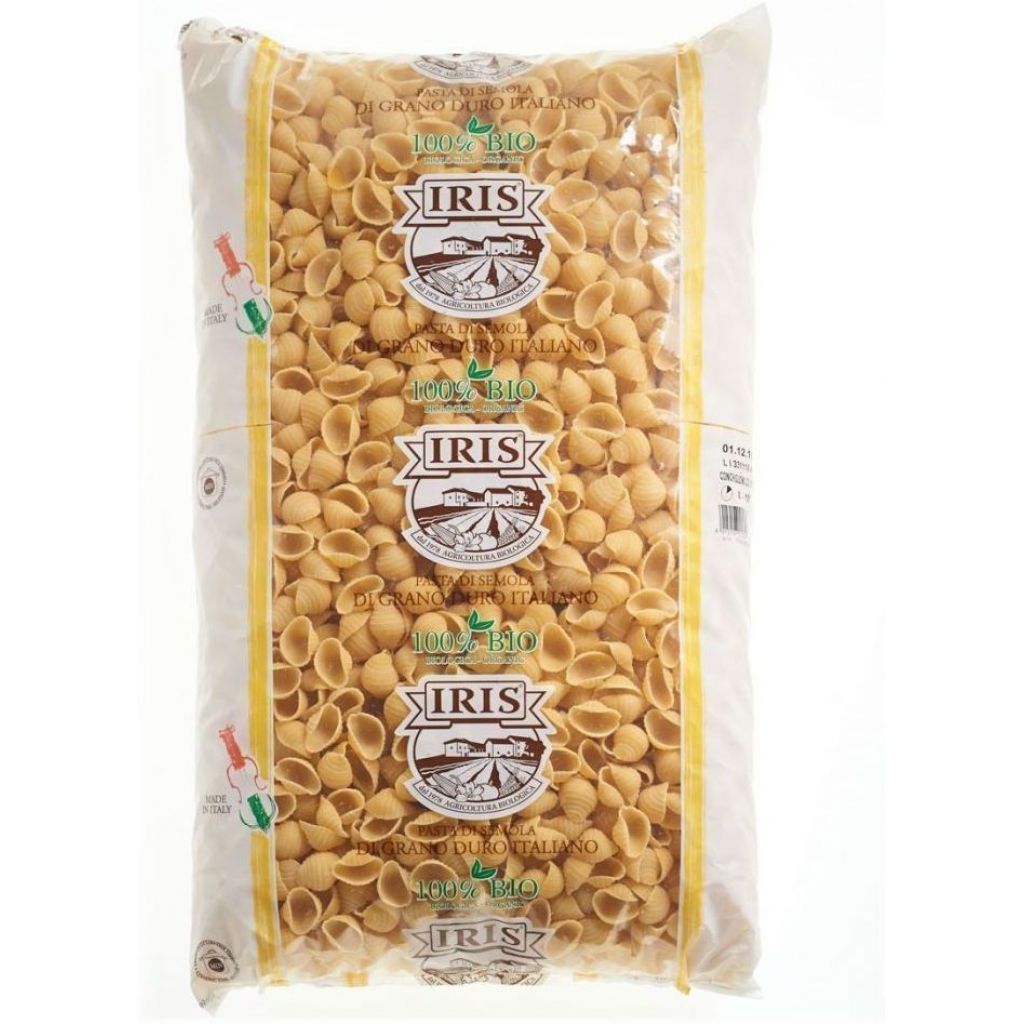 Conchiglioni semola bio IRIS 5 Kg