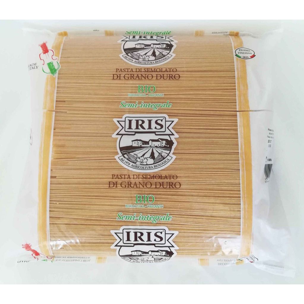 Spaghetti semintegrale bio IRIS 5 Kg