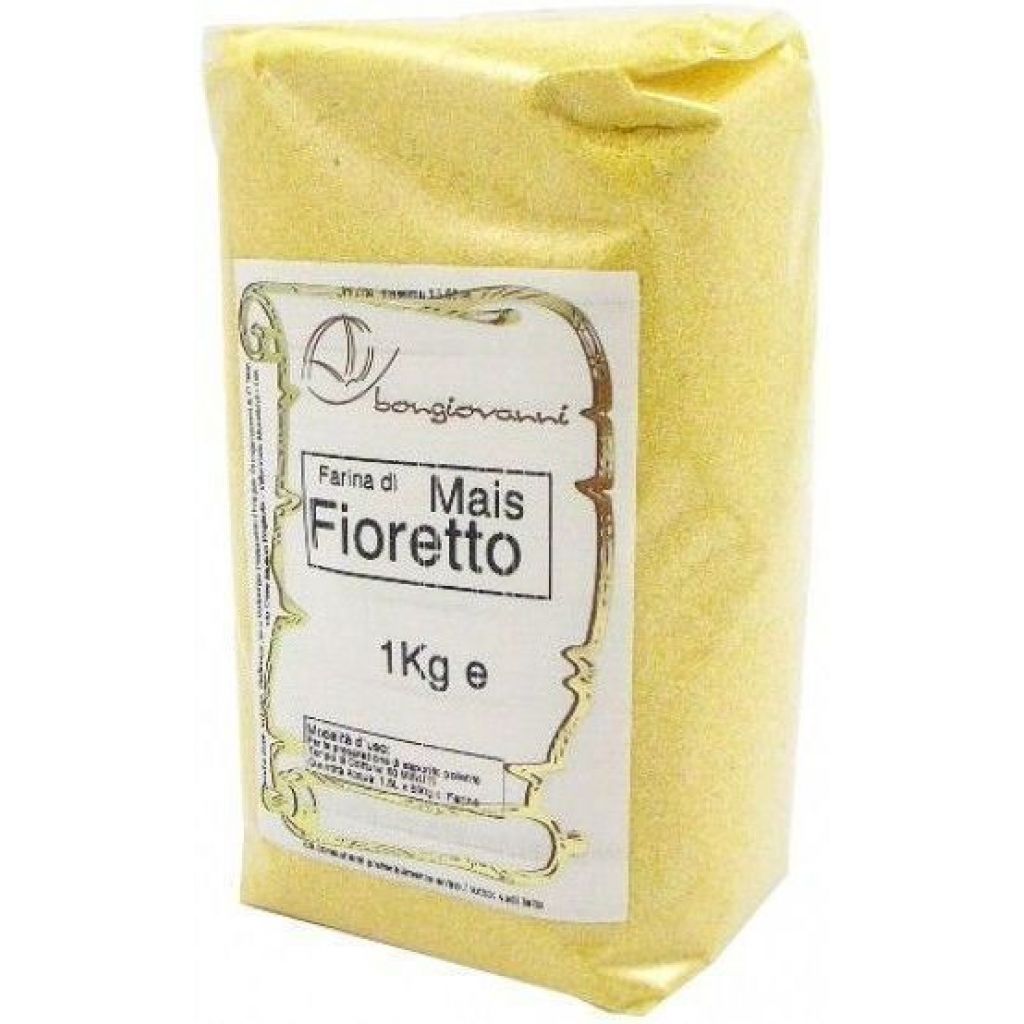 .Farina di Mais Fioretto Istantanea Bio - 1 Kg