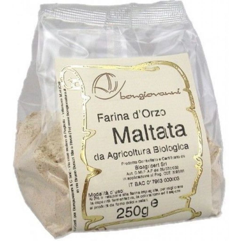 Farina di Orzo Maltata Bio - 250 g