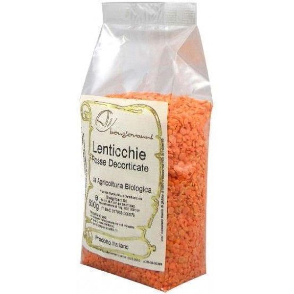 Lenticchie Rosse Decorticate Bio - 500 g