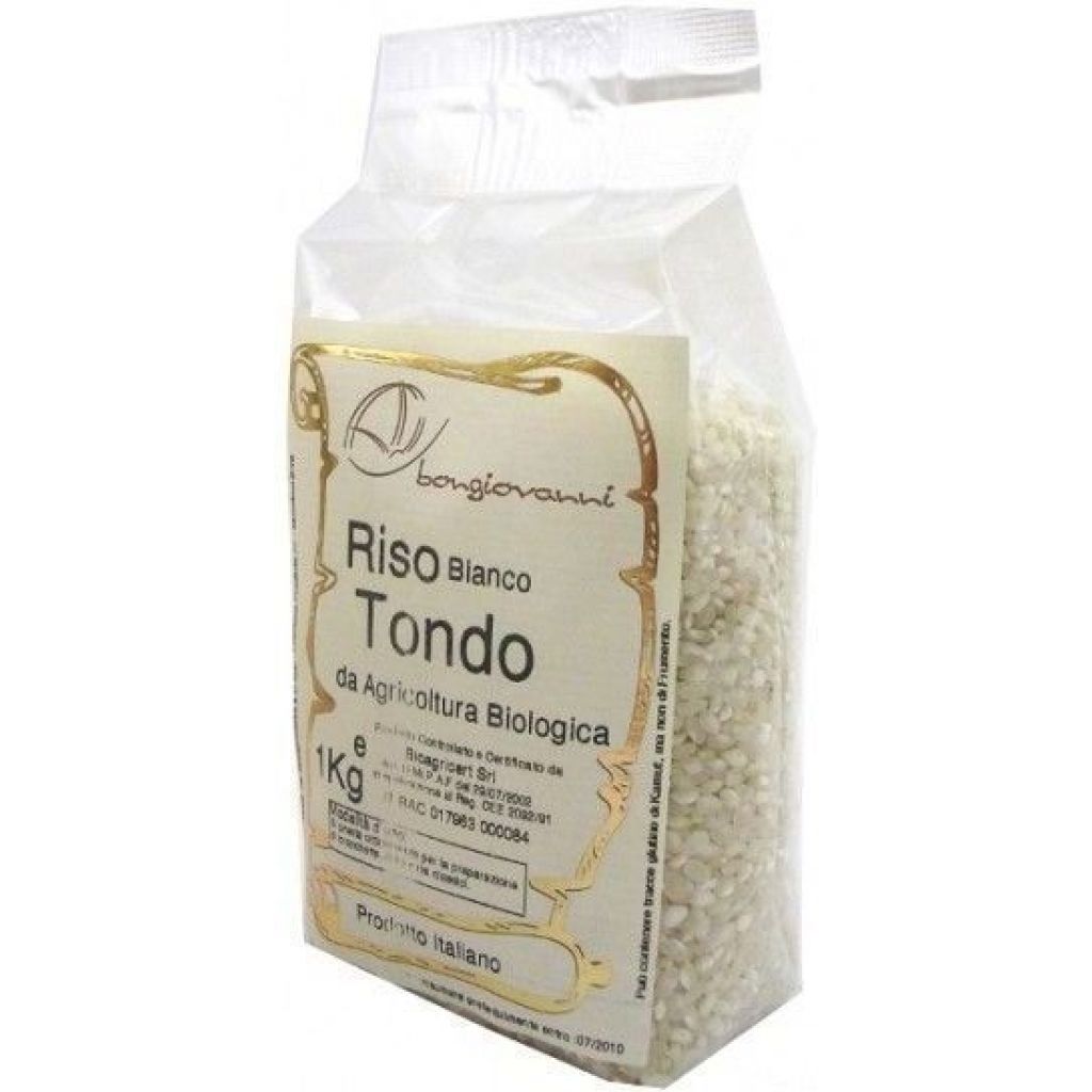 RISO Originario Tondo Bianco Bio - 1 Kg