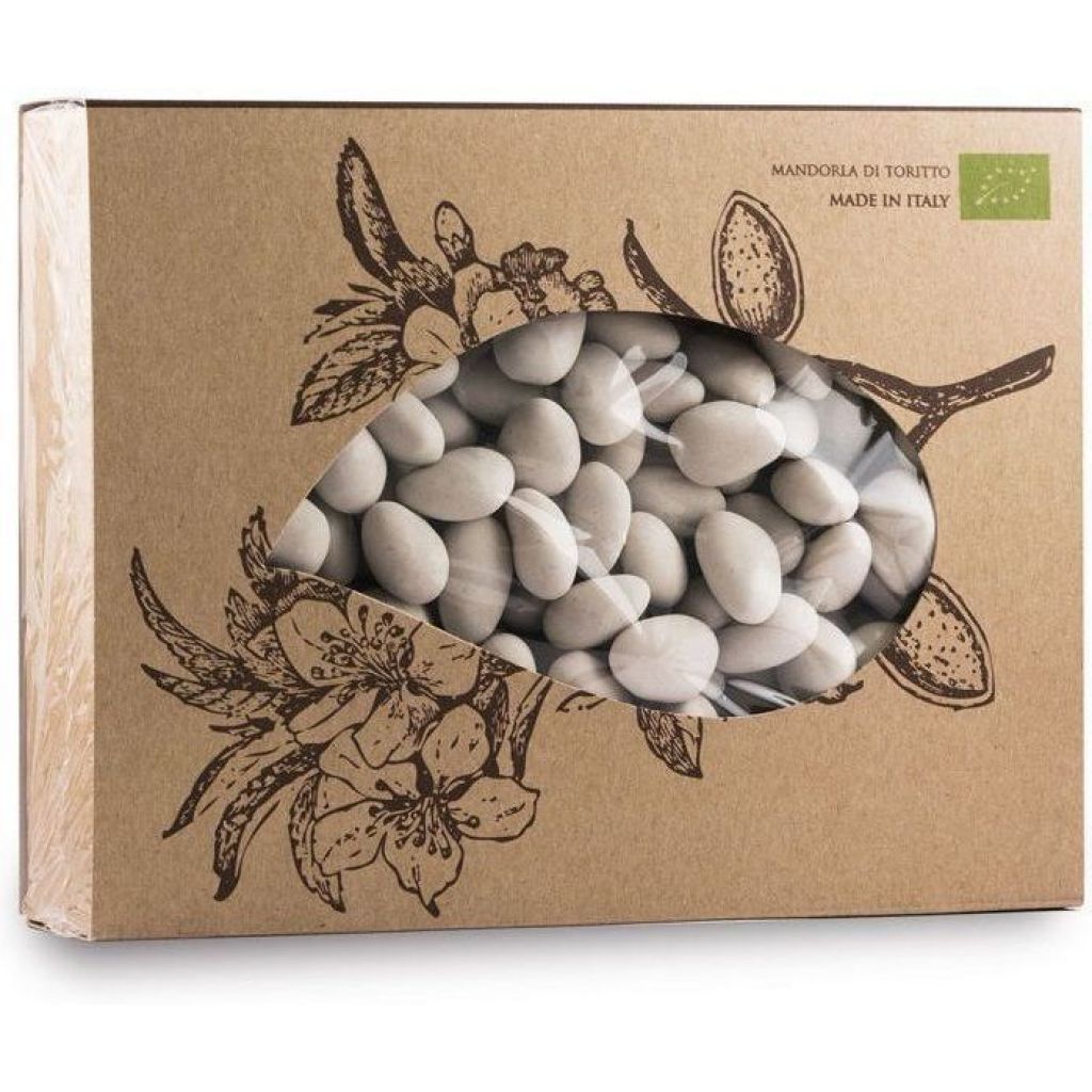 Mandorla confettata al FONDENTE - Scatola 500g