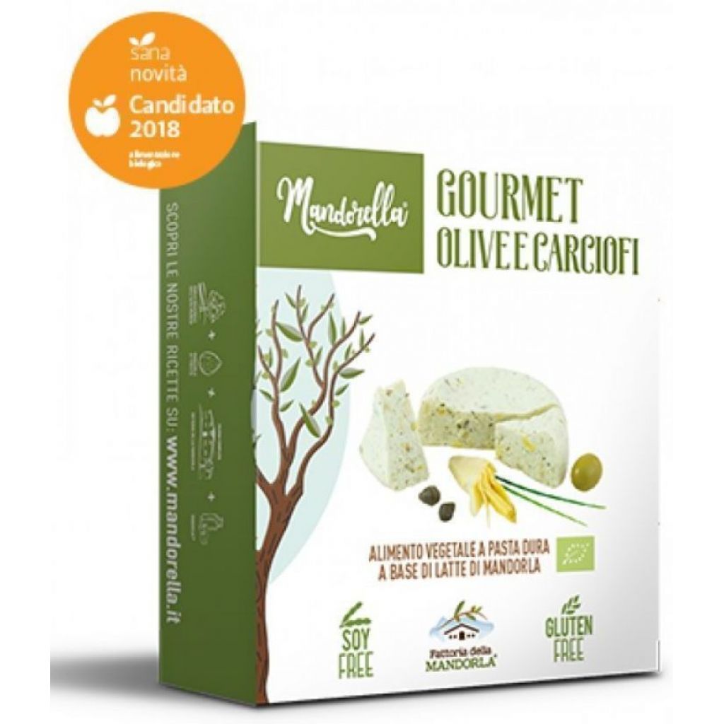 Mandorella Gourmet Olive e Carciofi - Scatola 180g