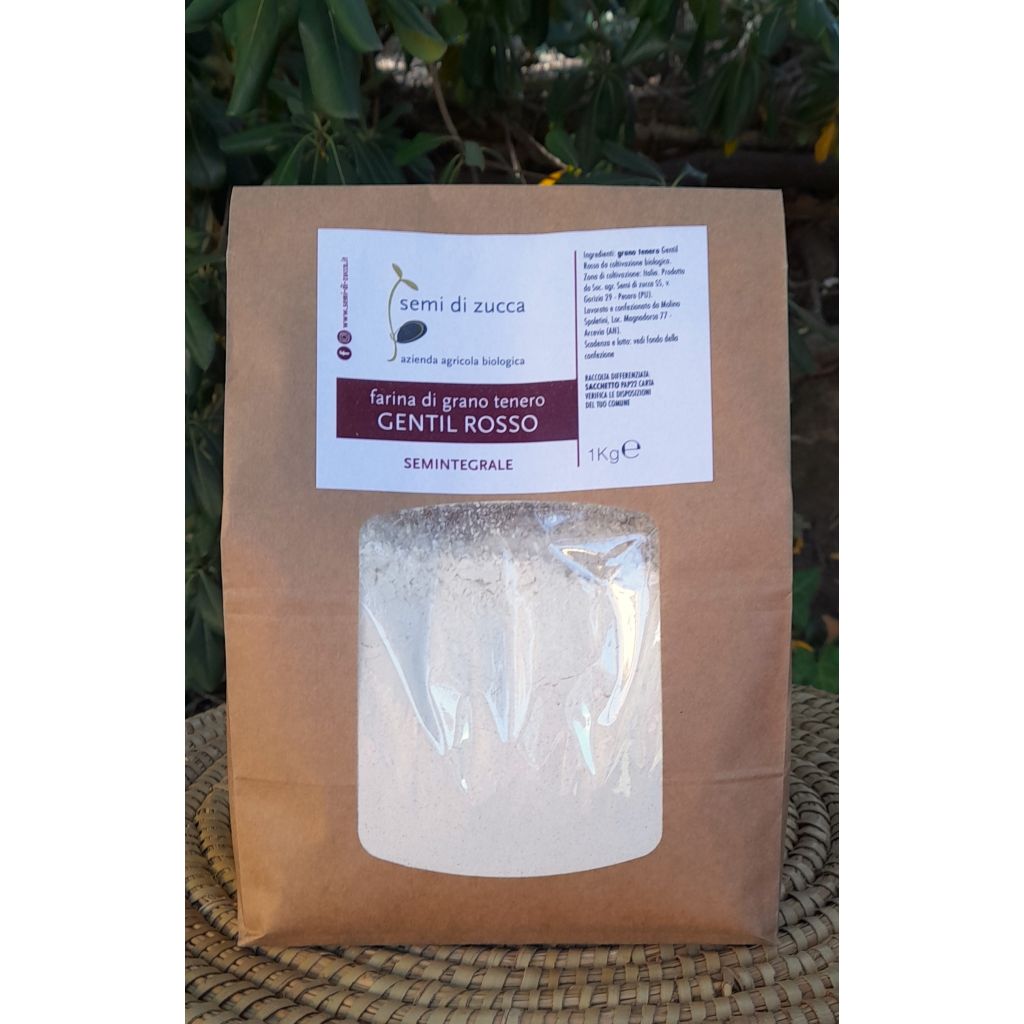 Farina di grano tenero 1Kg grani antichi