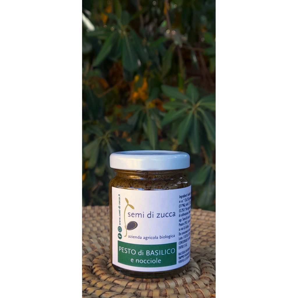 Pesto di Basilico e semi di girasole 130gr