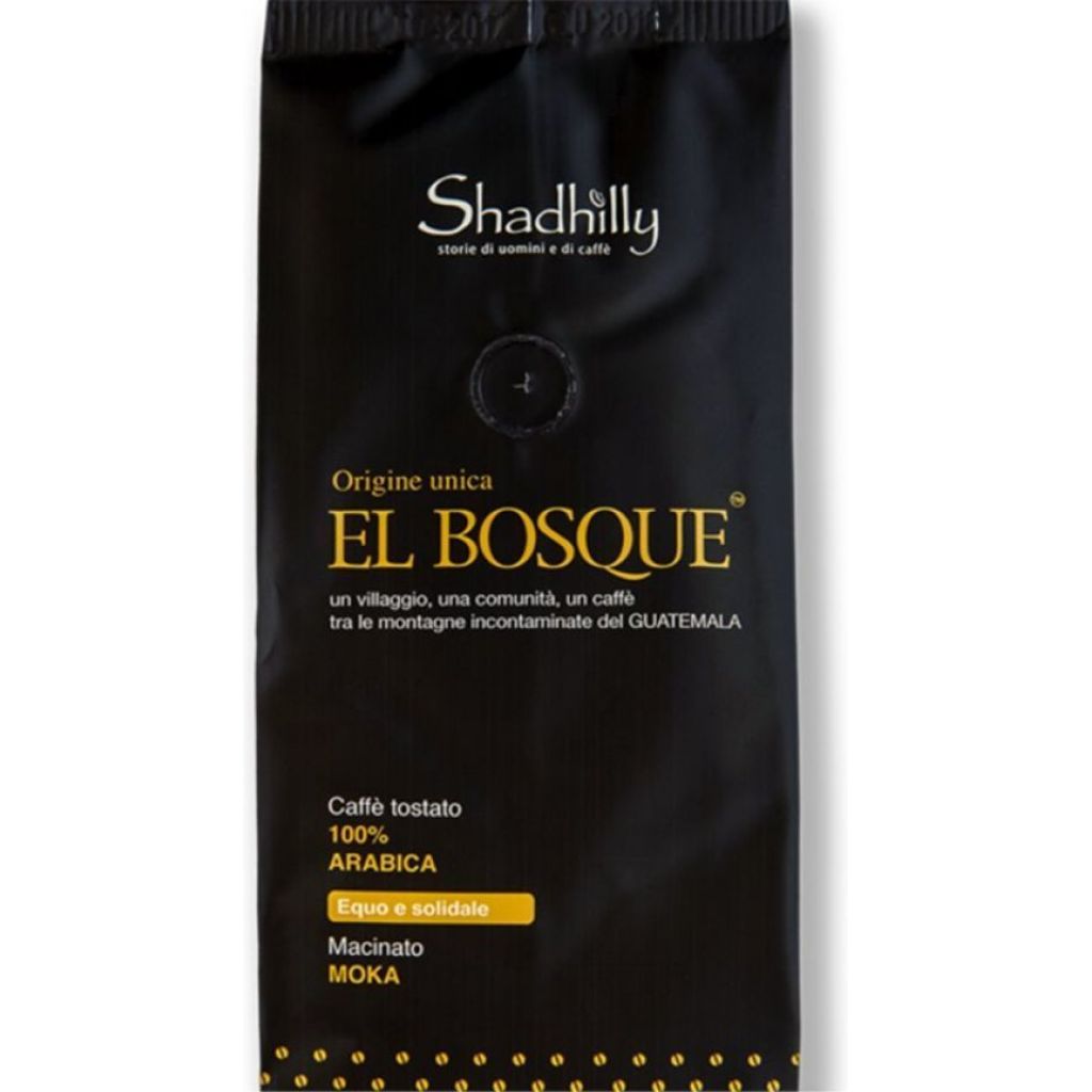 012102 - Caffè El Bosque 100% arabica mac. Moka - 250g -Shadhilly