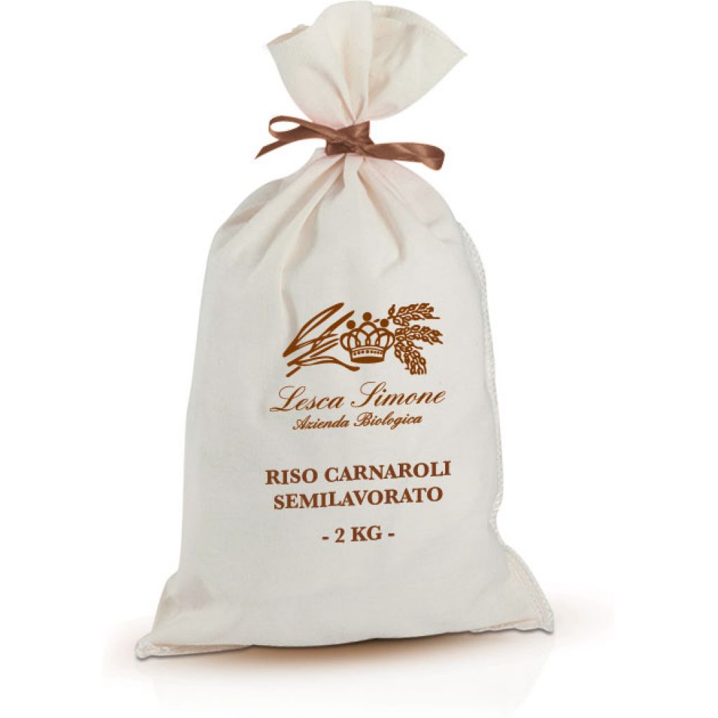 Riso superfino Carnaroli - semilavorato (=semintegrale) - 2 Kg