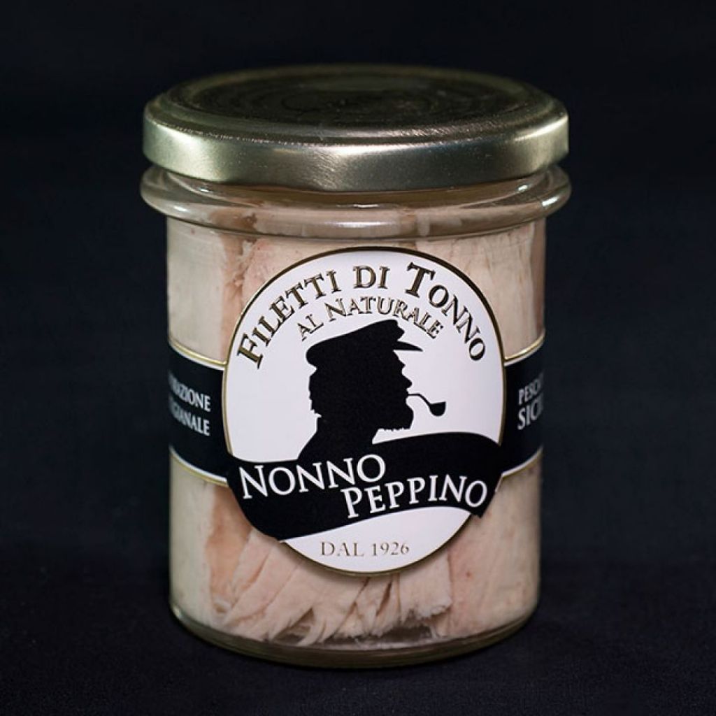 Fillets of Tuna in brine 200g jar