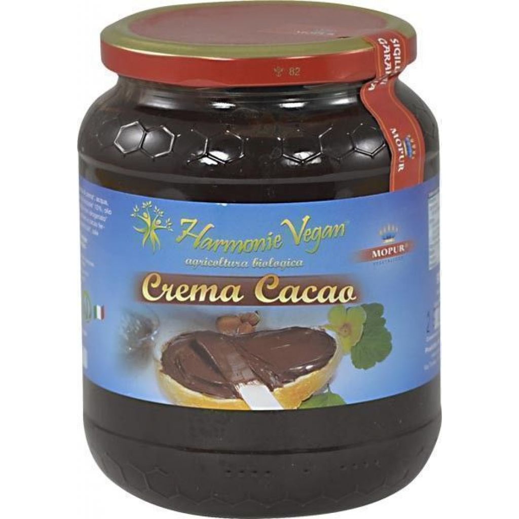 Crema Cacao - Bio - Vasetto di vetro da 850 gr.