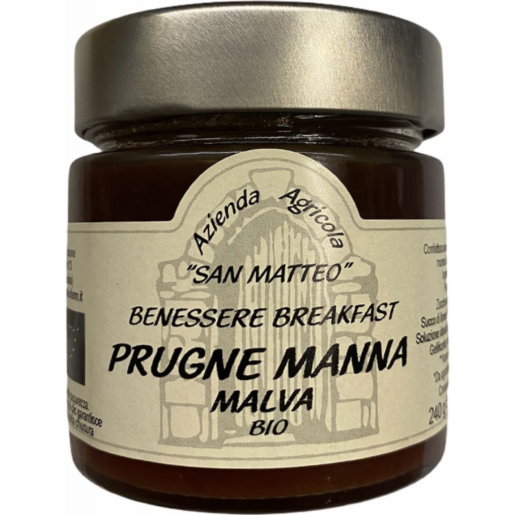 Wellness Breakfast Plums Manna Organic Malva