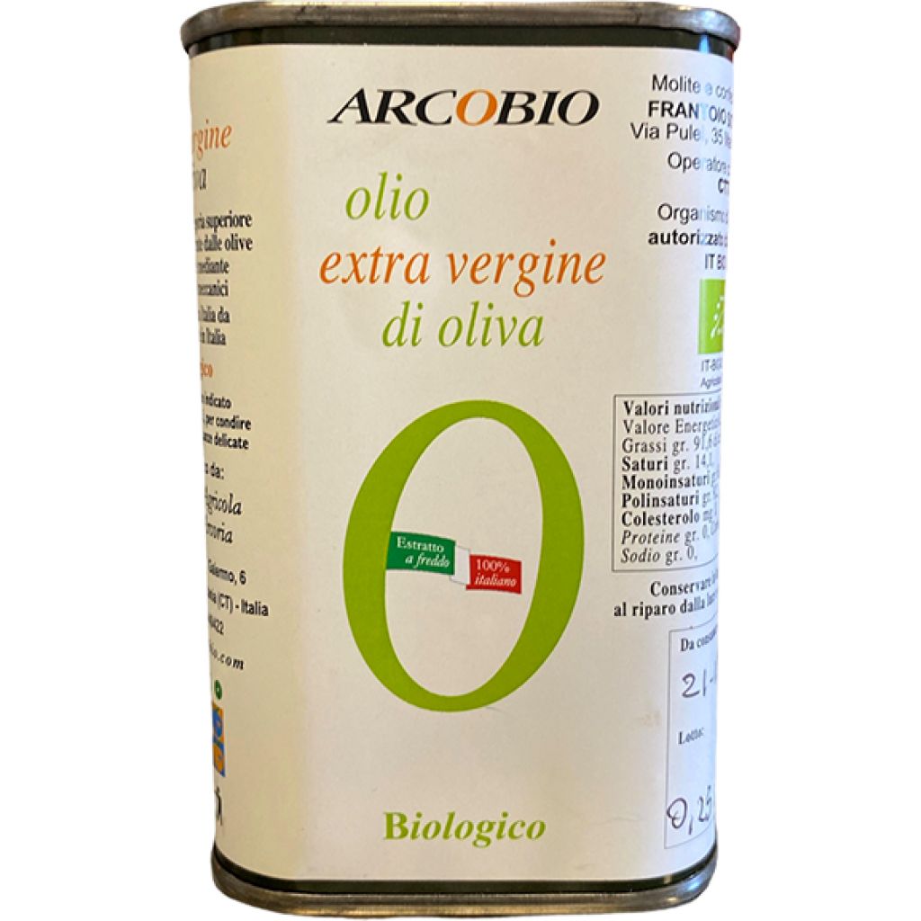 Olio Extra vergine di oliva Bio da 0, 25 l