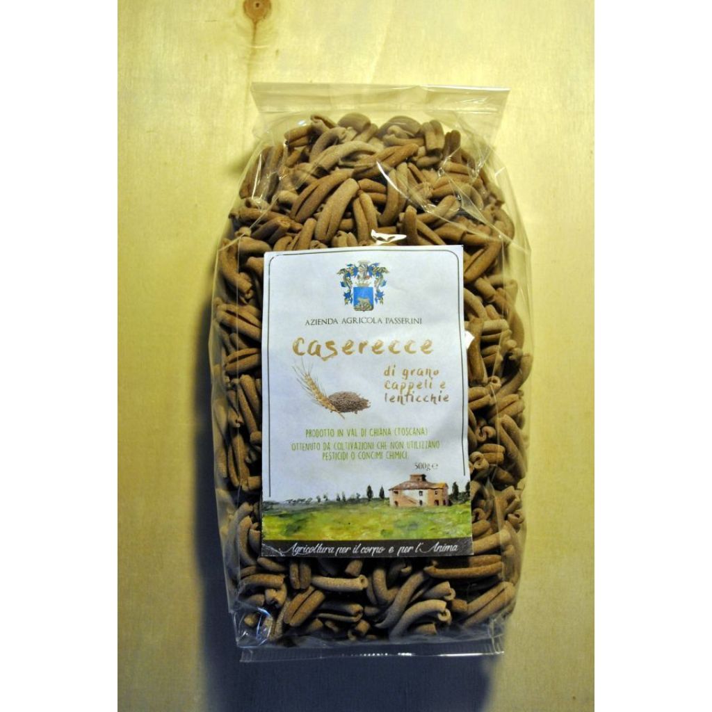 Caresecce di grano duro Cappelli e lenticchie - 500gr
