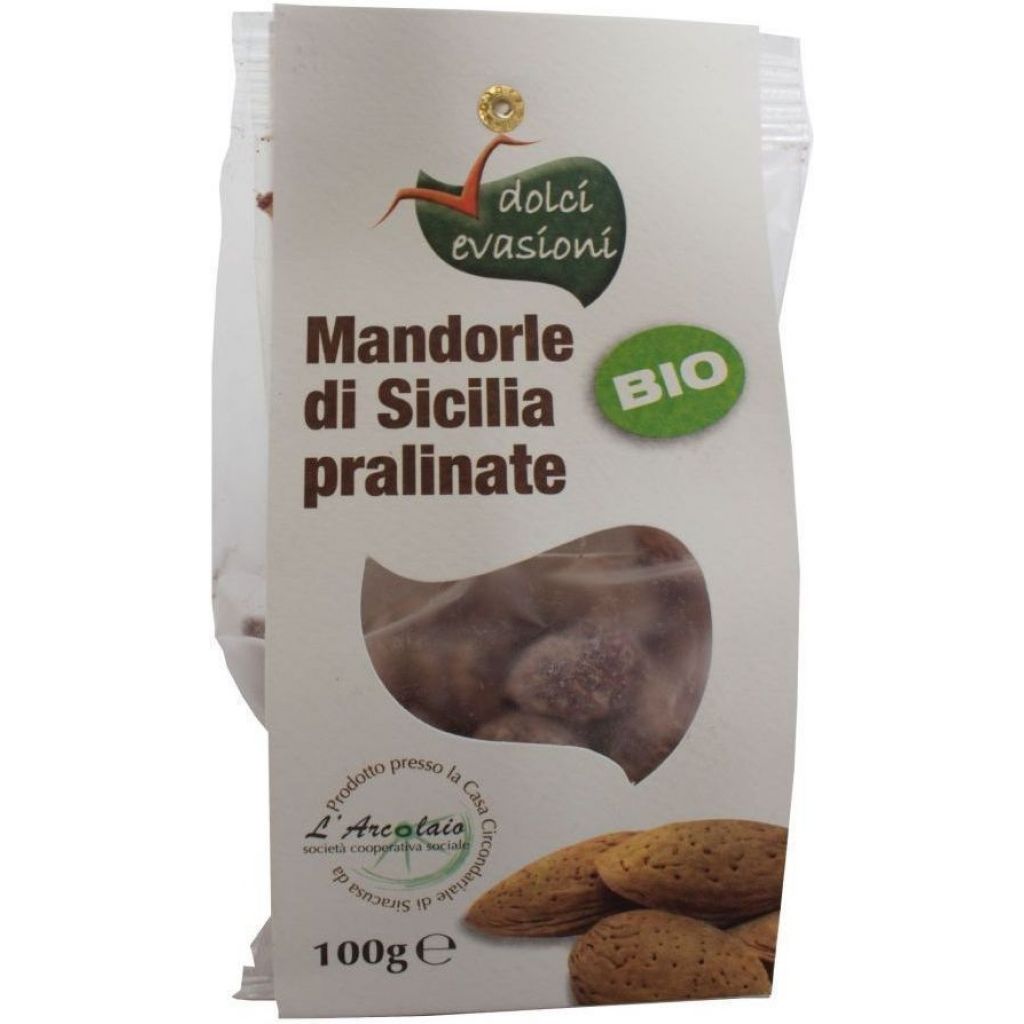 Mandorle di Sicilia pralinate - 100 g