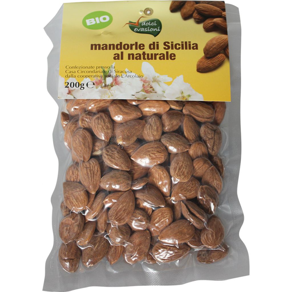 Sicilian natural almonds - 200 g