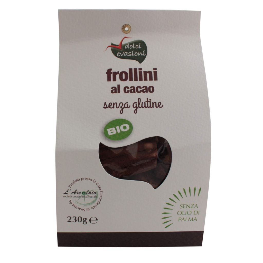 Frollini al cacao - senza glutine