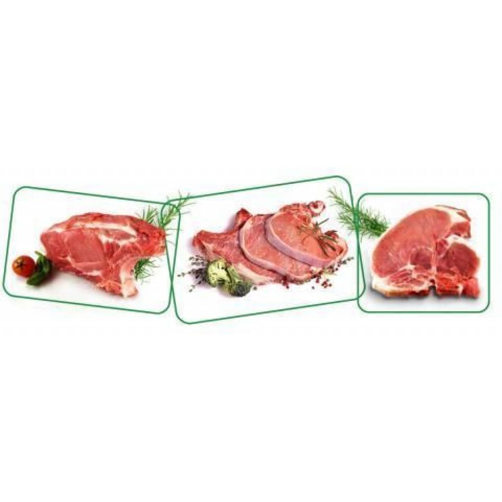 Veal chops with thread