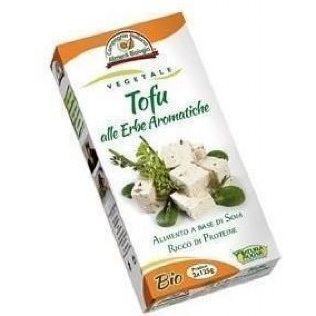 Tofu with herbs