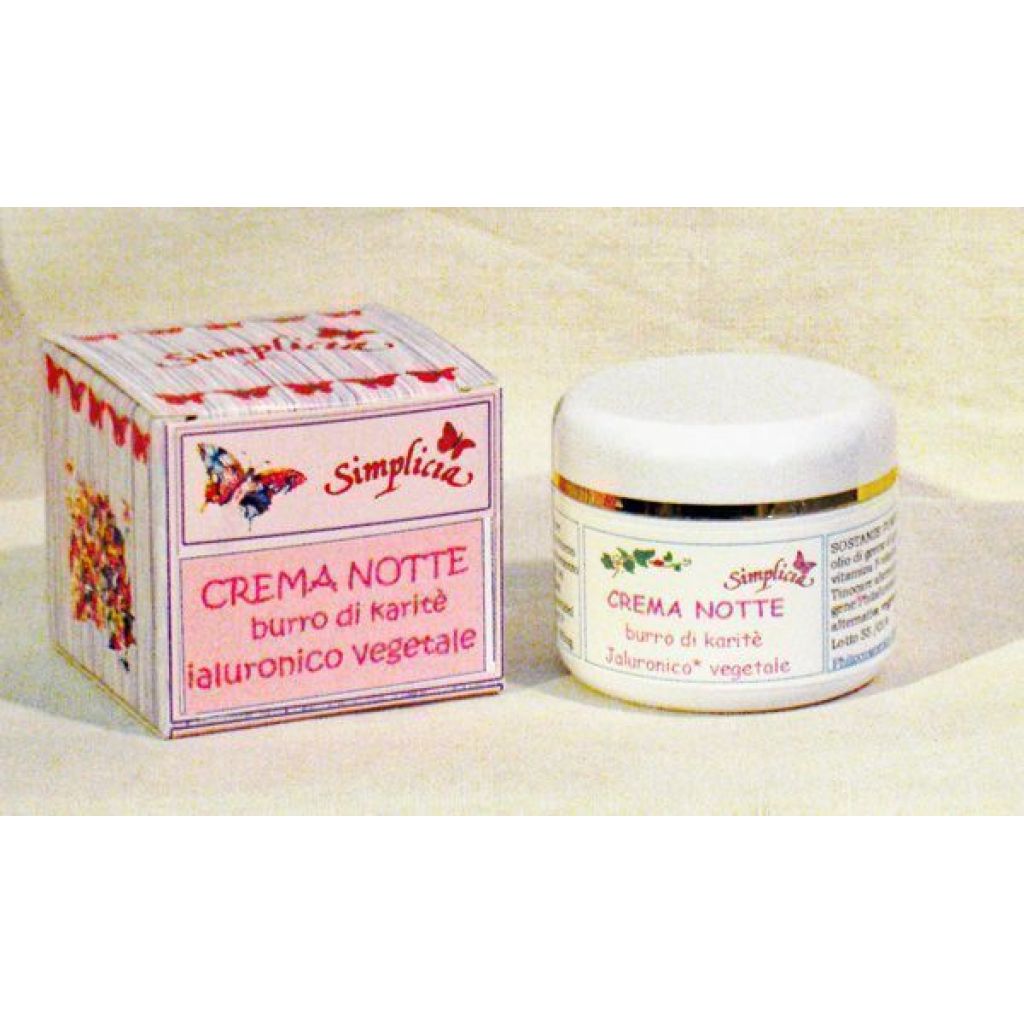 Facial night cream Shea and Hyaluronic Plant ml.50