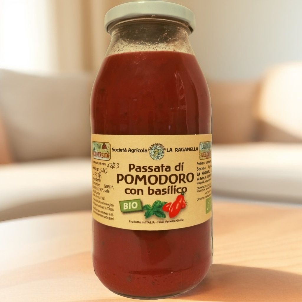 Passata di pomodoro con basilico 500 g