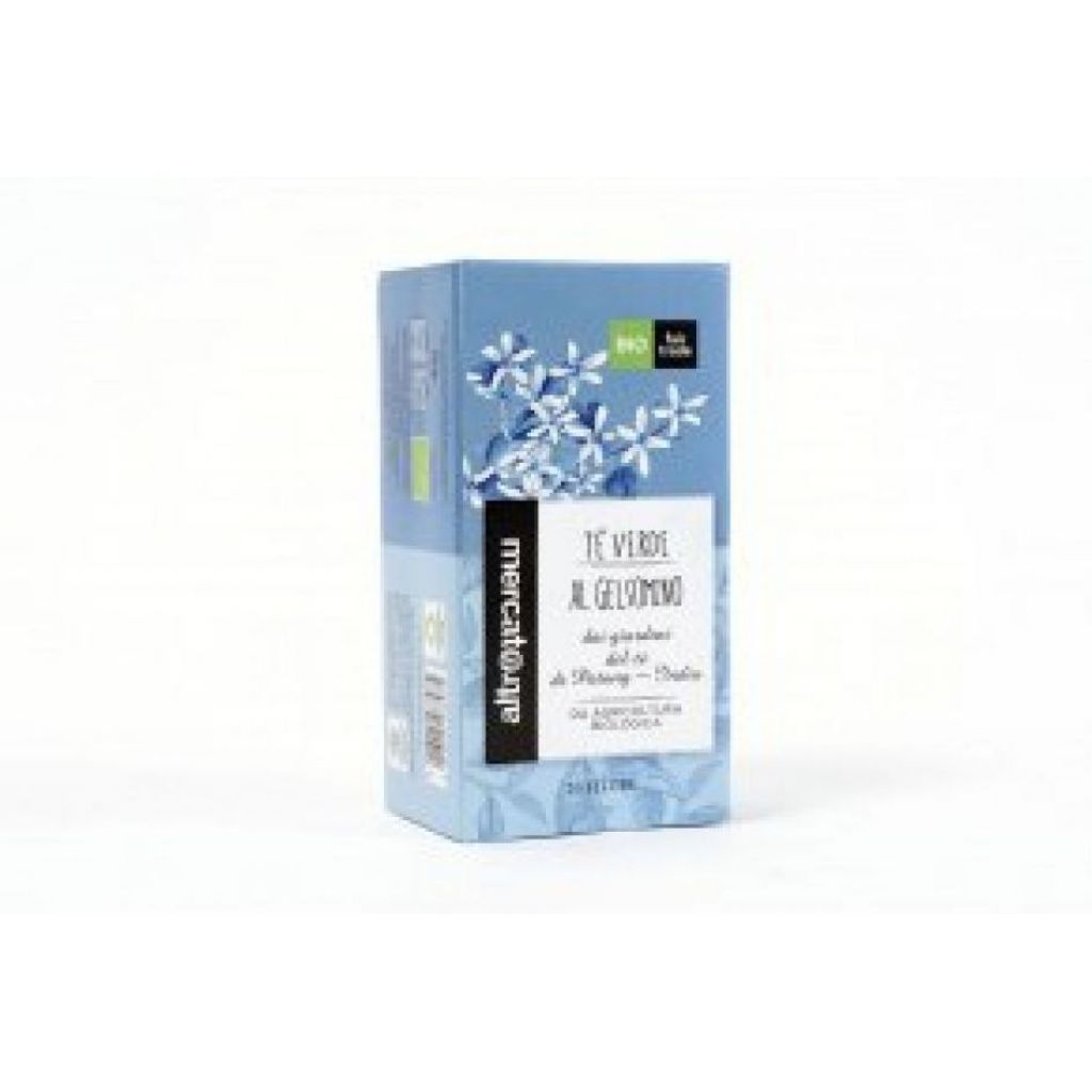 tè verde al gelsomino - 20 filtri - bio