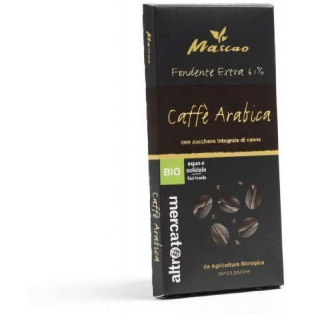 mascao -cioccolato fondente extra al caffé arabica - bio