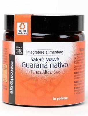 guarana' nativo satere' mawe' in polvere