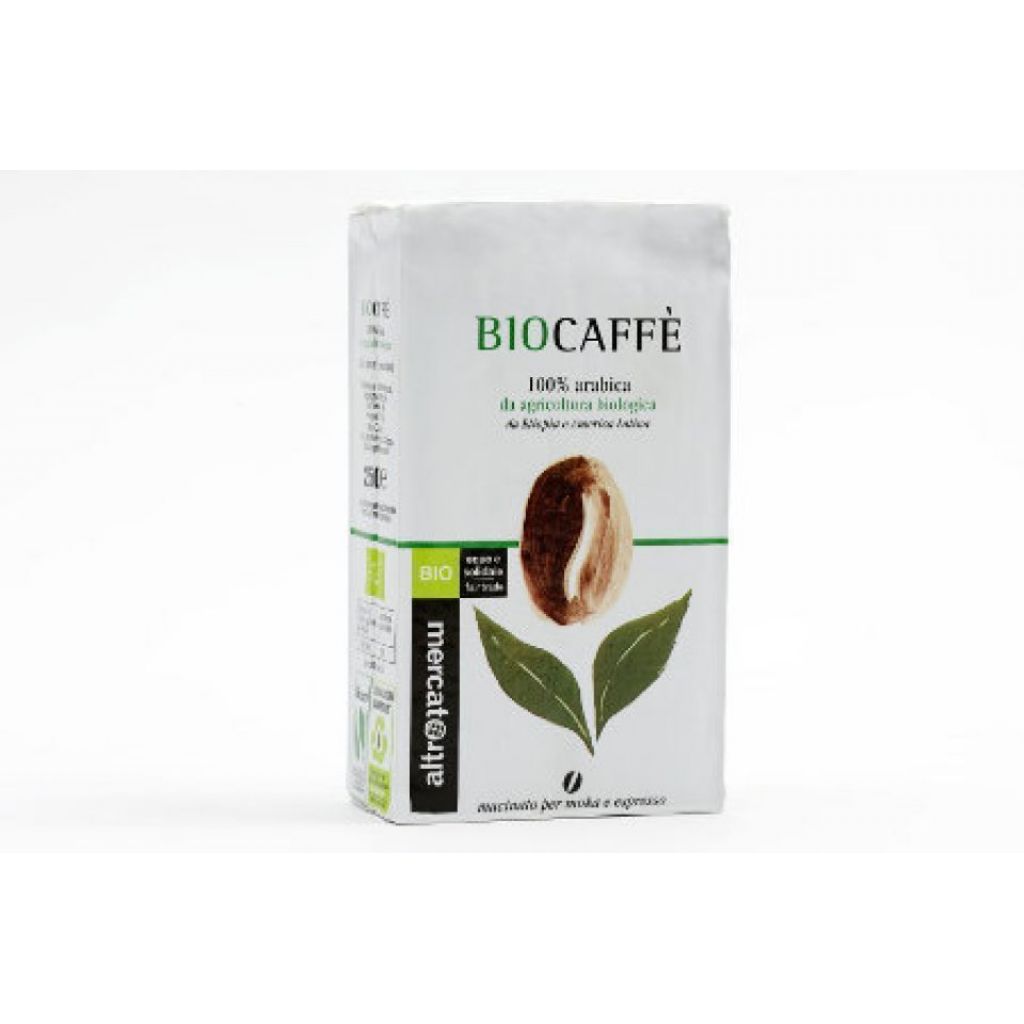 biocaffè - 100% arabica - macinato per moka ed espresso - bio