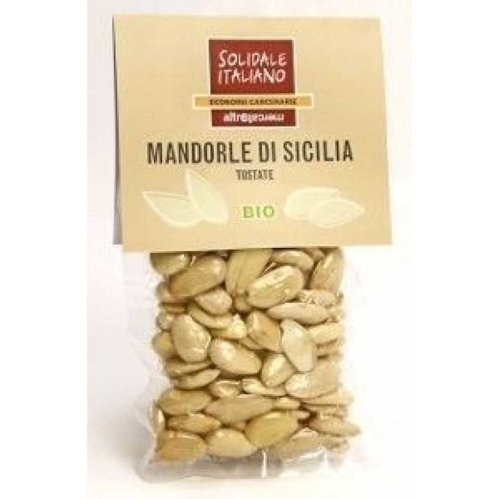 mandorle tostate - bio - SOLIDALE ITALIANO