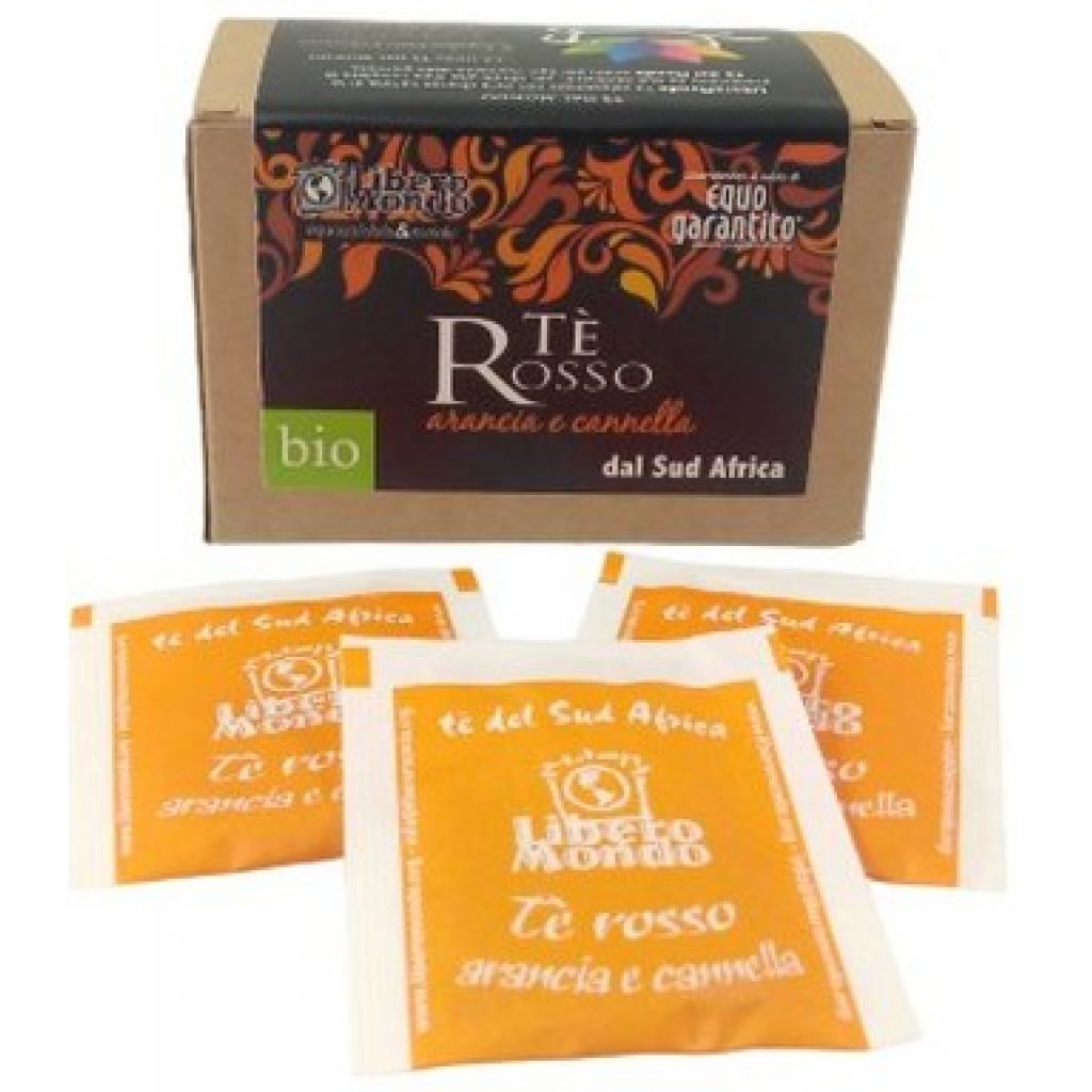 Rooibos (tè rosso) arancia cannella BIO - 20 filtri