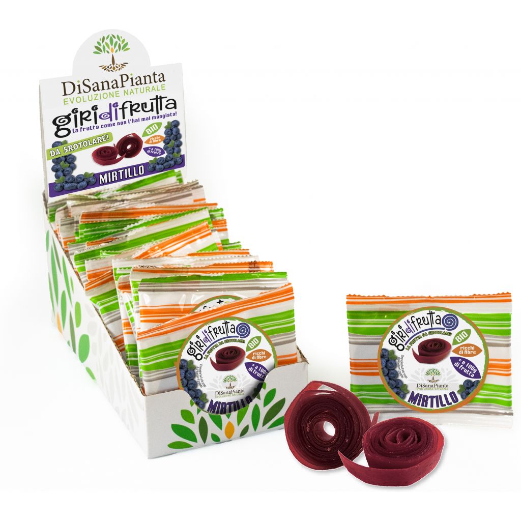 GIRIDIFRUTTA BIO MIRTILLO 14g