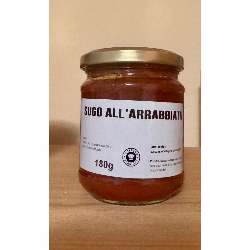 SUGO all'arrabbiata 180gr