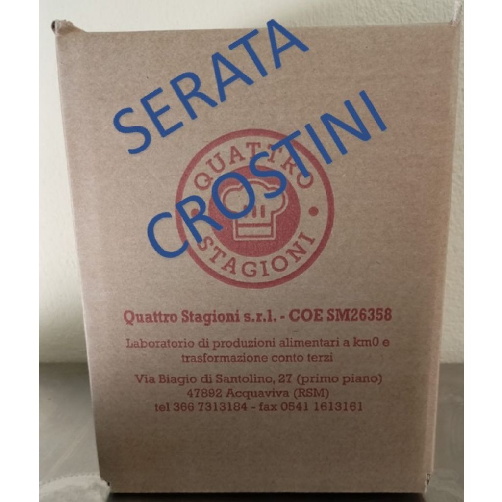 Box "Serata Crostini" - contiene 8 vasetti