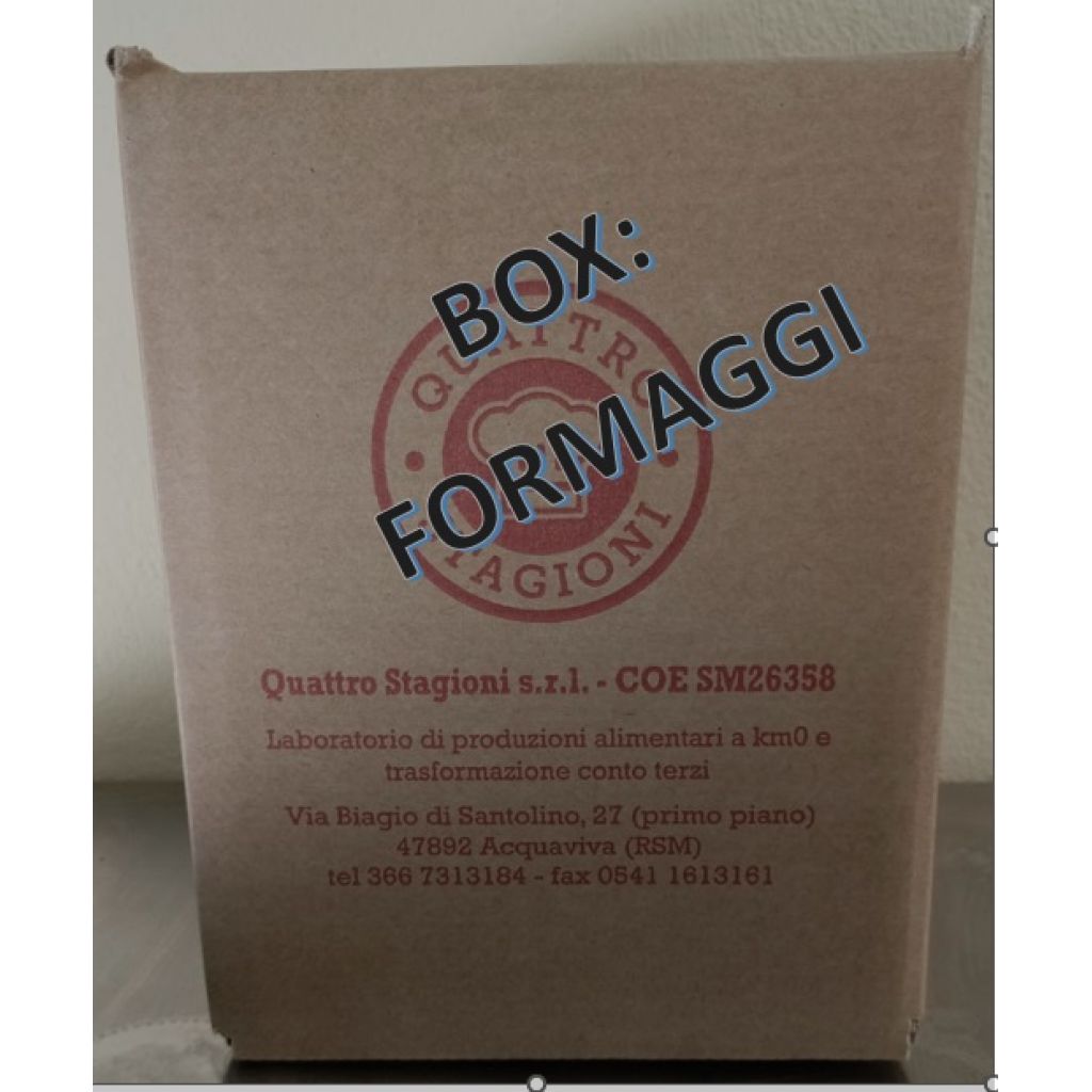 Box "Formaggi"  - contiene 4 vasetti
