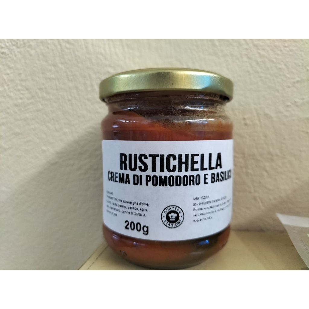Crema di pomodoro e basilico RUSTICHELLA - 200gr