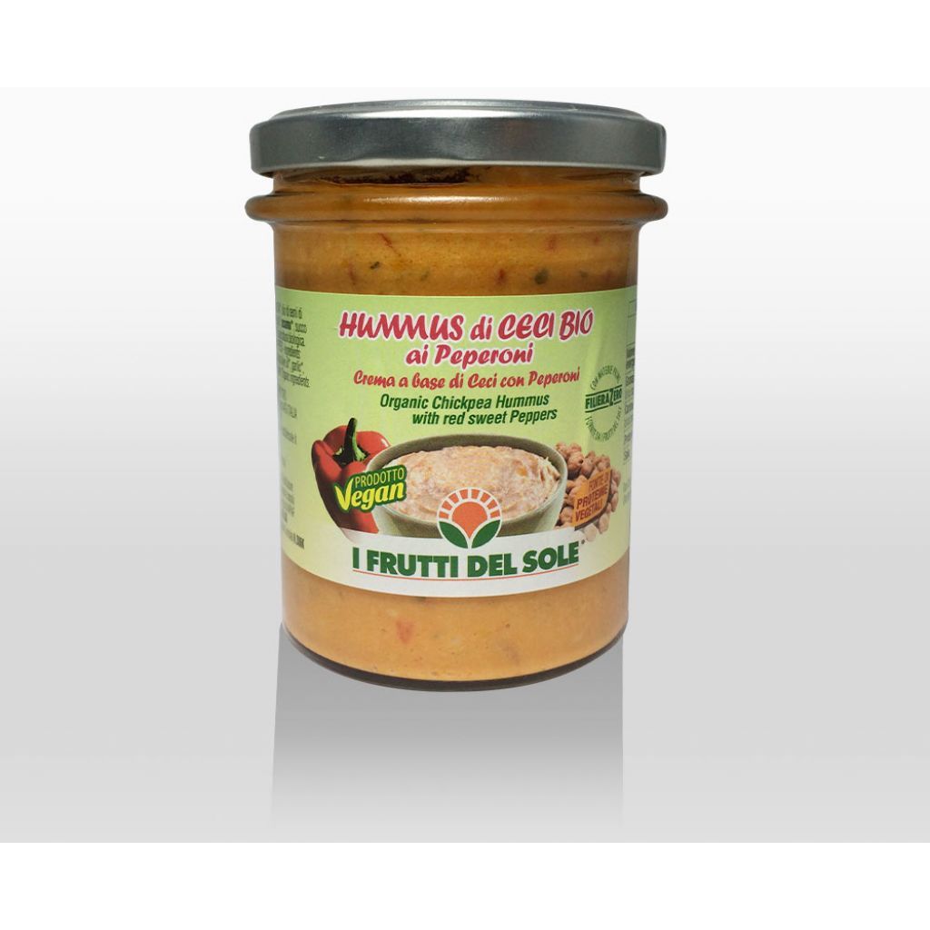 Hummus di Ceci ai Peperoni BIOLOGICO