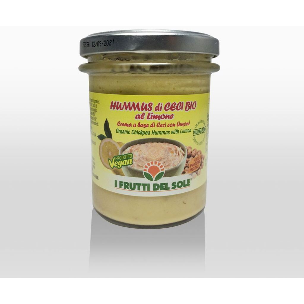 Hummus di Ceci al Limone BIOLOGICO