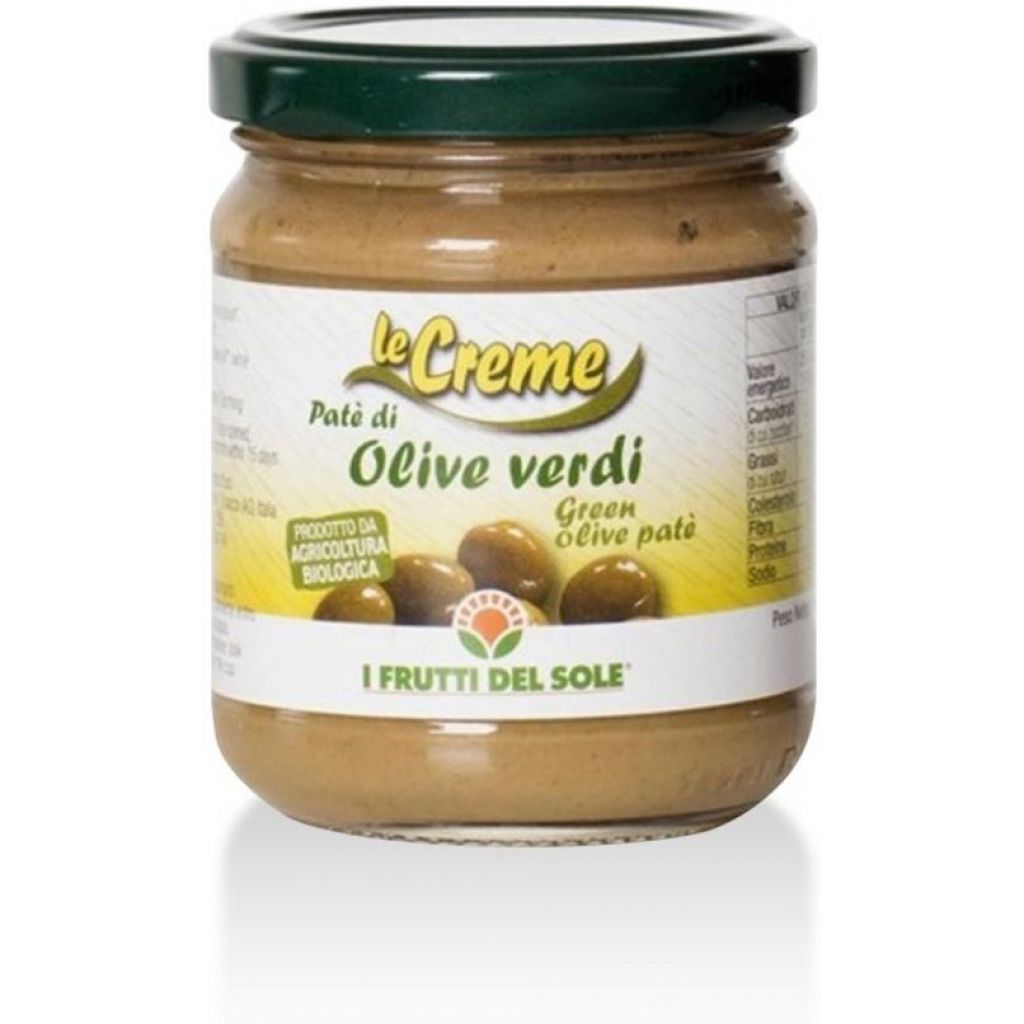 Patè di olive verdi BIOLOGICO