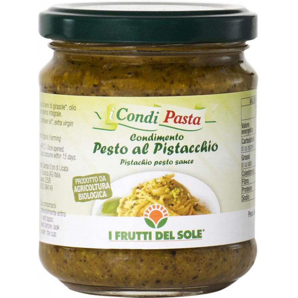 Pesto al pistacchio BIOLOGICO