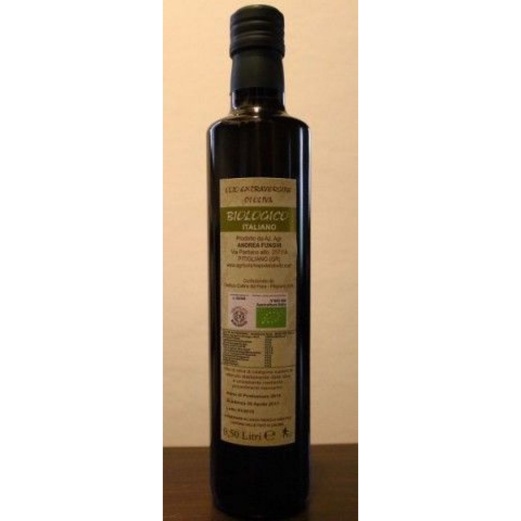 Organic oil bottle 0,5 lt