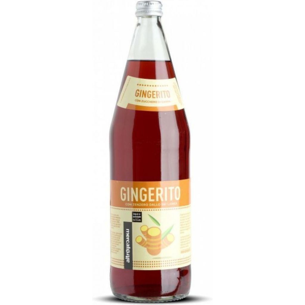 gingerito - bevanda gassata allo zenzero - in bottiglia