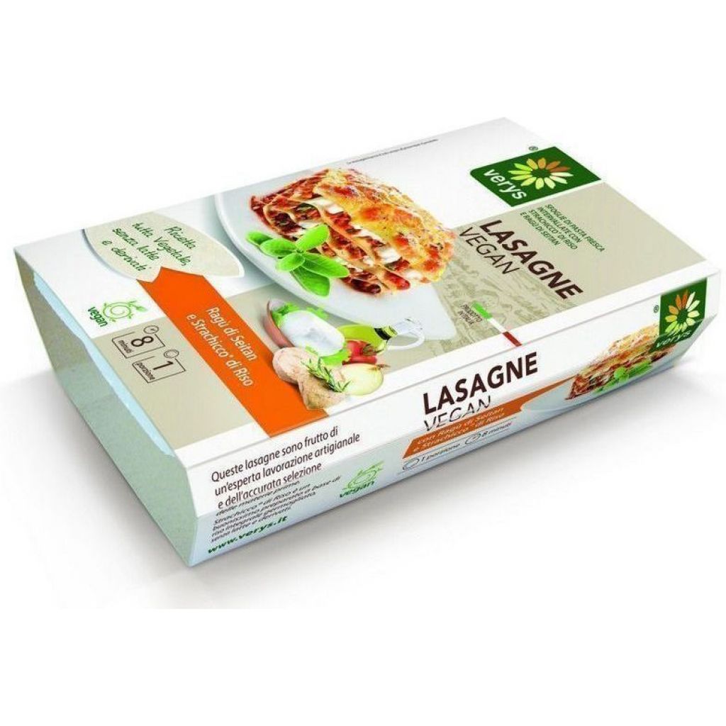 Lasagna Strachicco and Seitan, 300 gr